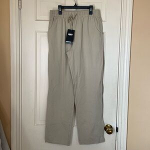 Mier Athletic Straight Leg Pants Men's Size Medium Beige Khaki NWT Outdoors Hike